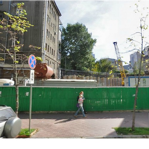 Скандальное строительство на улице Гончара в Киеве запретили
